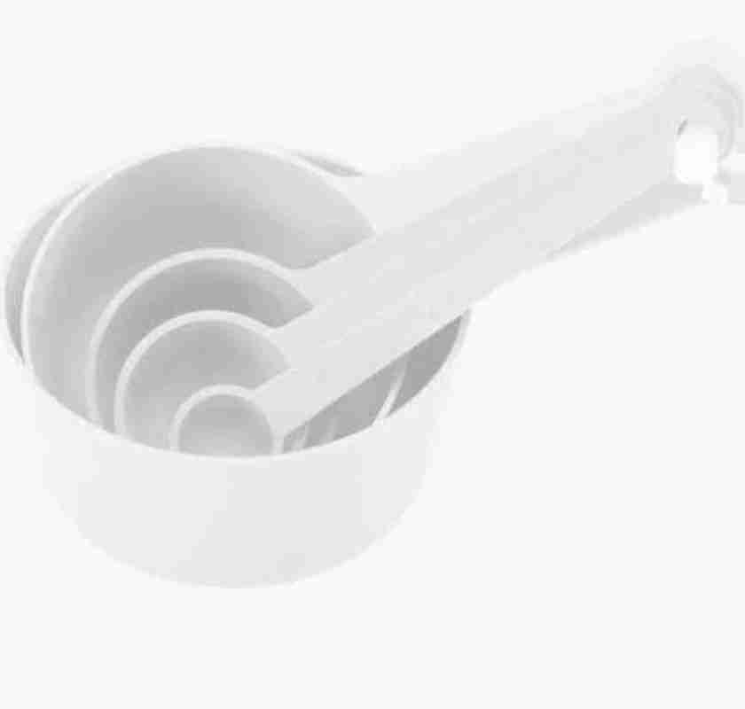 M�ttsats vit 5 delar fr�n Nordiska Plast