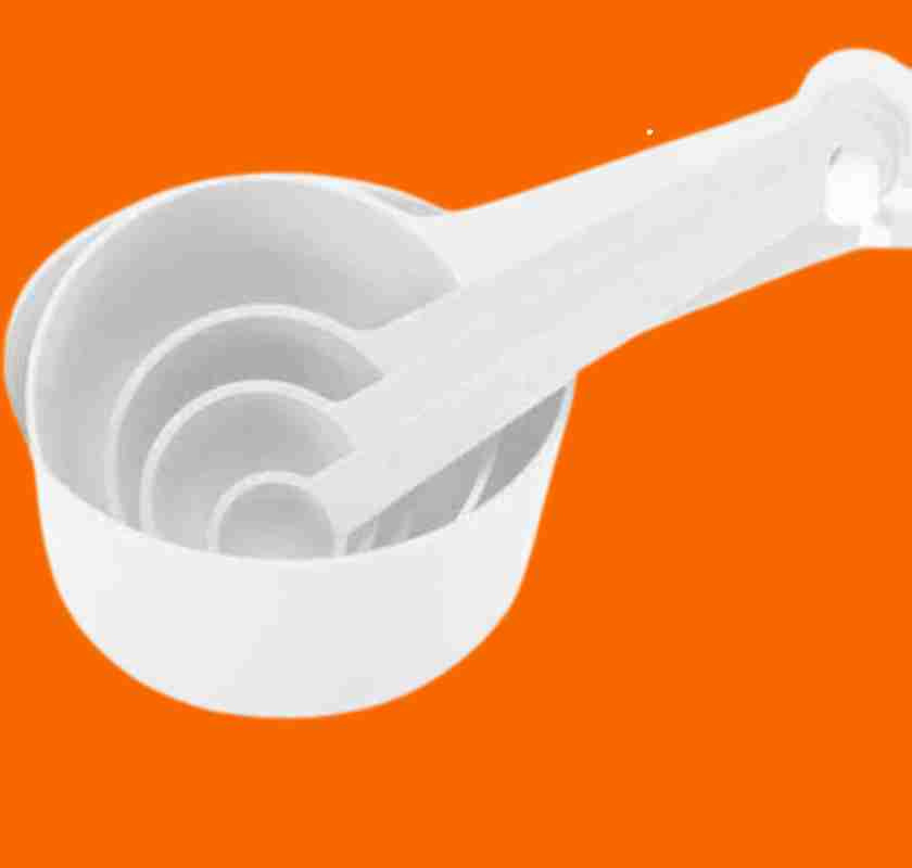 M�ttsats vit 5 delar fr�n Nordiska Plast