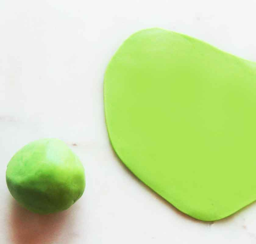 Sugarpaste gr�n 250g