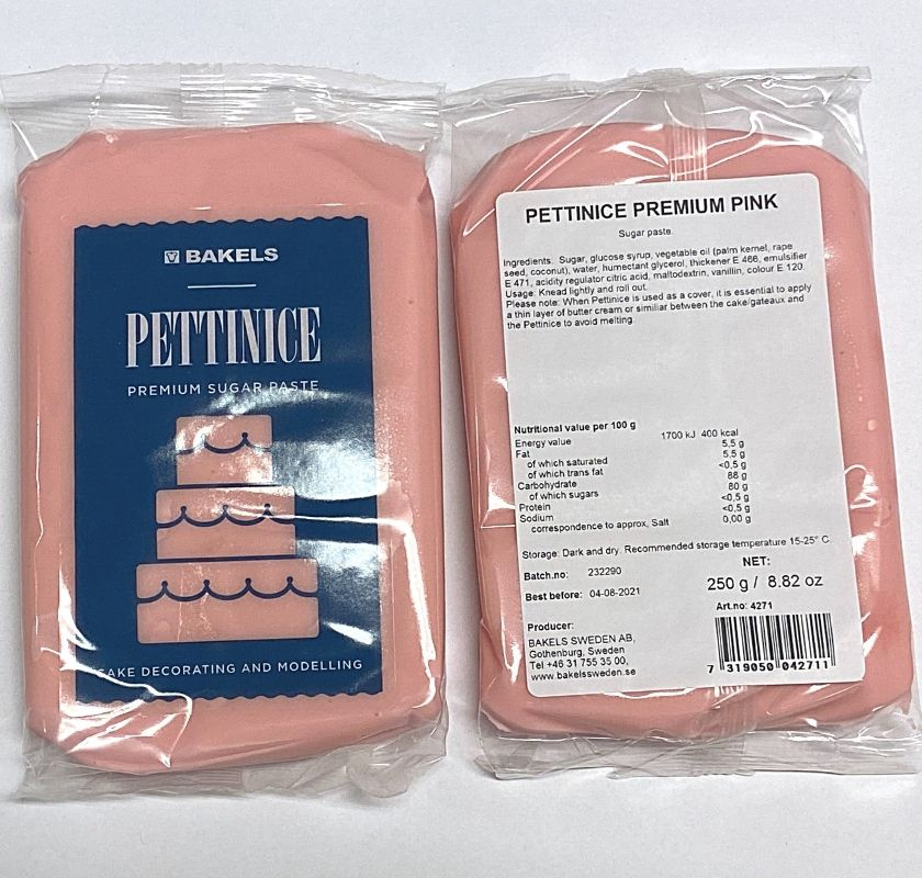 Sugarpaste rosa 250g