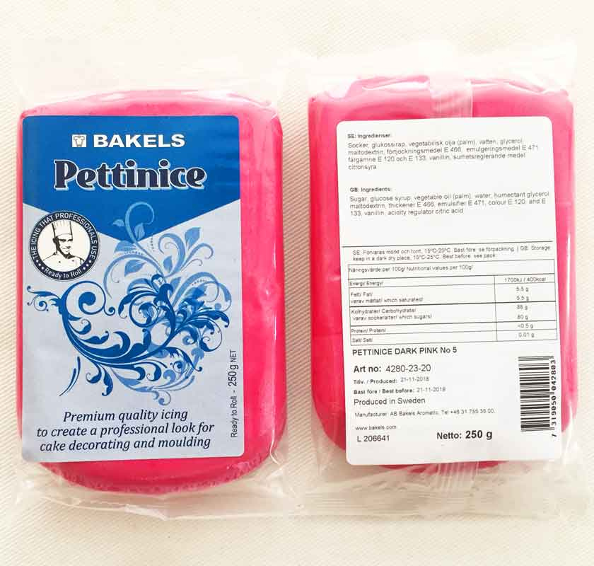 Bakels pettinice m�rkrosa