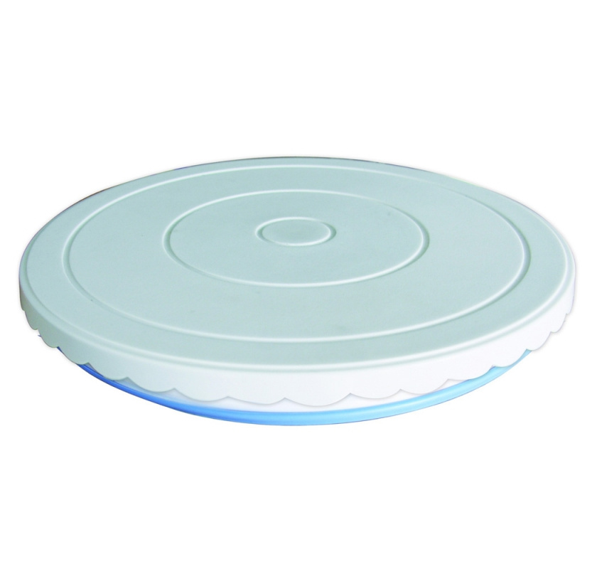 Roterbart dekorationsfat f�r bakverk