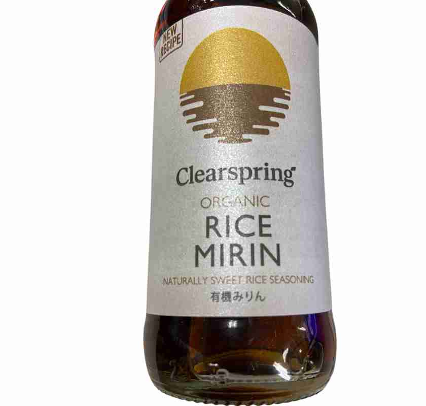 Mirin ekologisk Clearspring etiketten