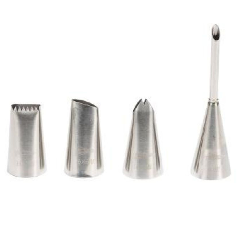 Set med korg tyll, bladtyll flera 