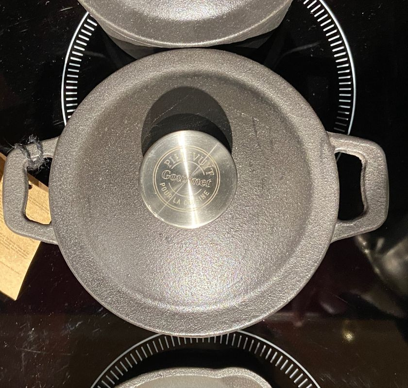  Minigryta gjutj�rn fr�n ovan