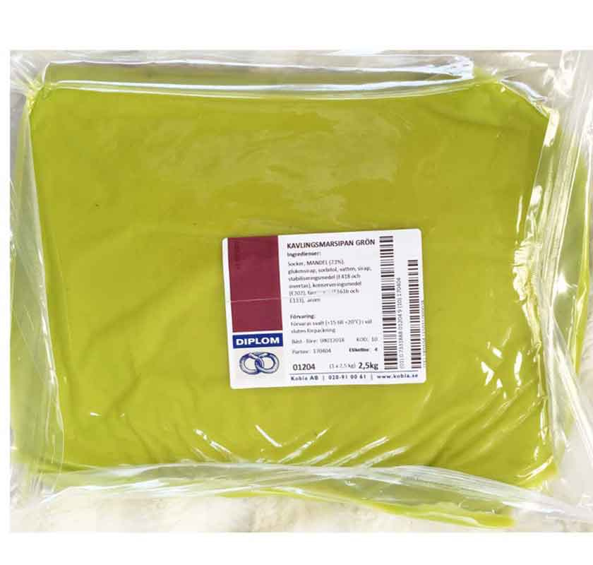 Marsipan gr�n storpack