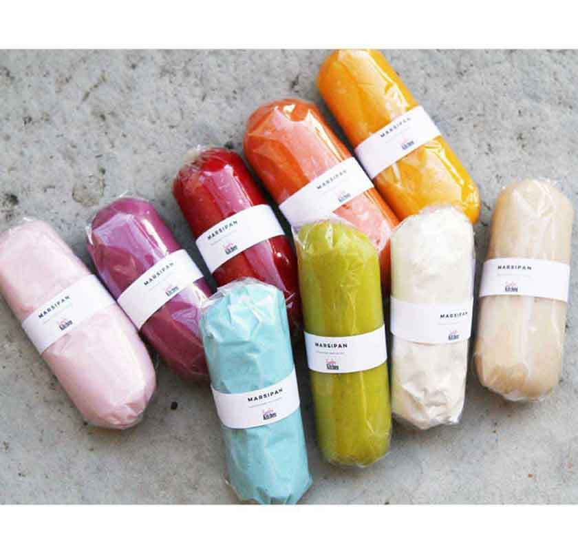marsipan i m�nga f�rger