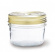 Geléglas 2dl med metallock Glasburk med skruvlock 0,2liter