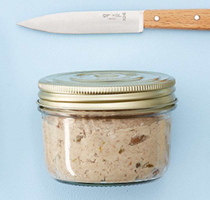 Glasburk med skruvlock 0,2 liter