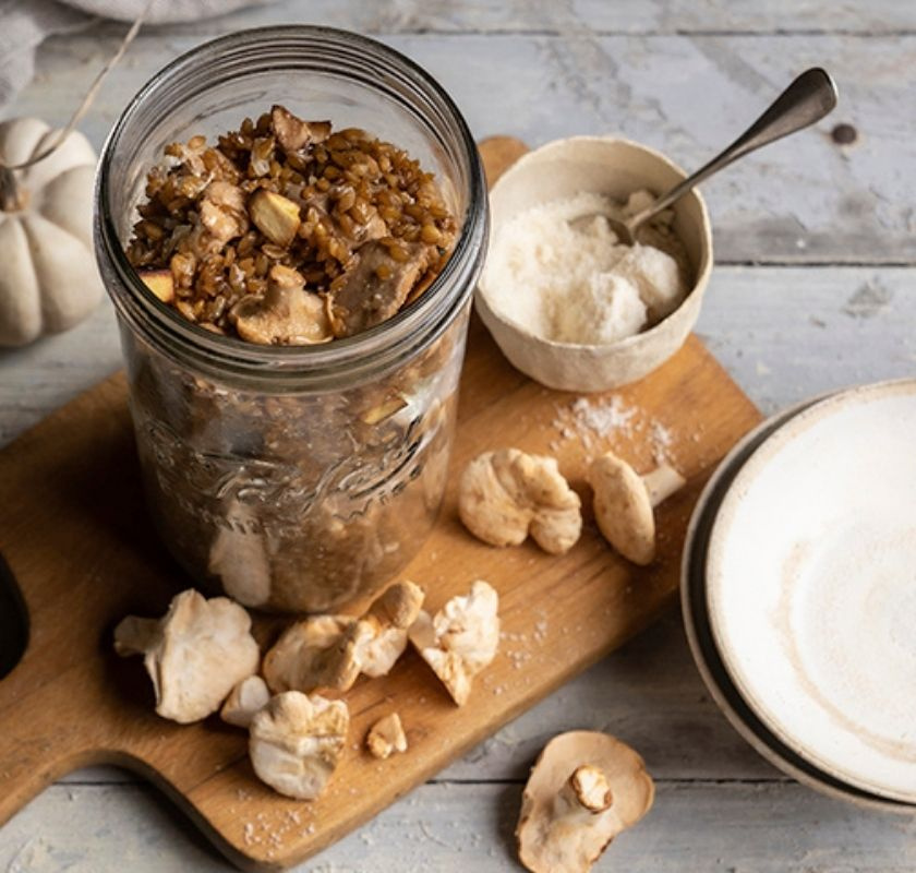 Konserveringsbork med svamp