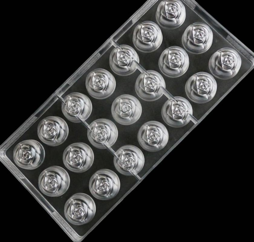 Pralinform rosor i termplast