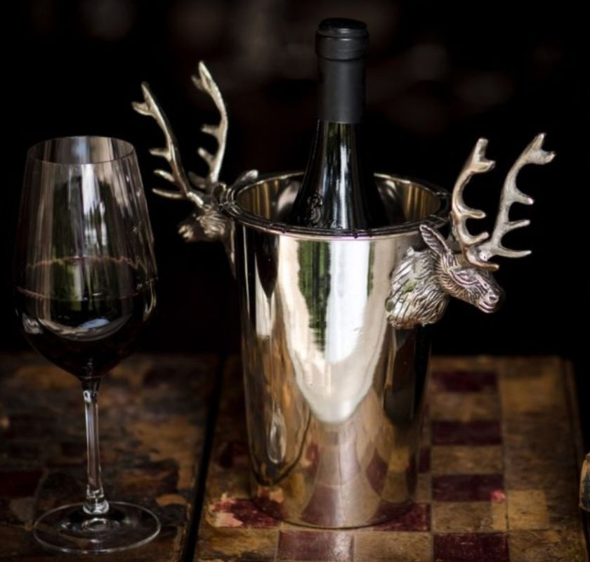 Stag Single Wine Bottle Cooler p� Freaky Kichten