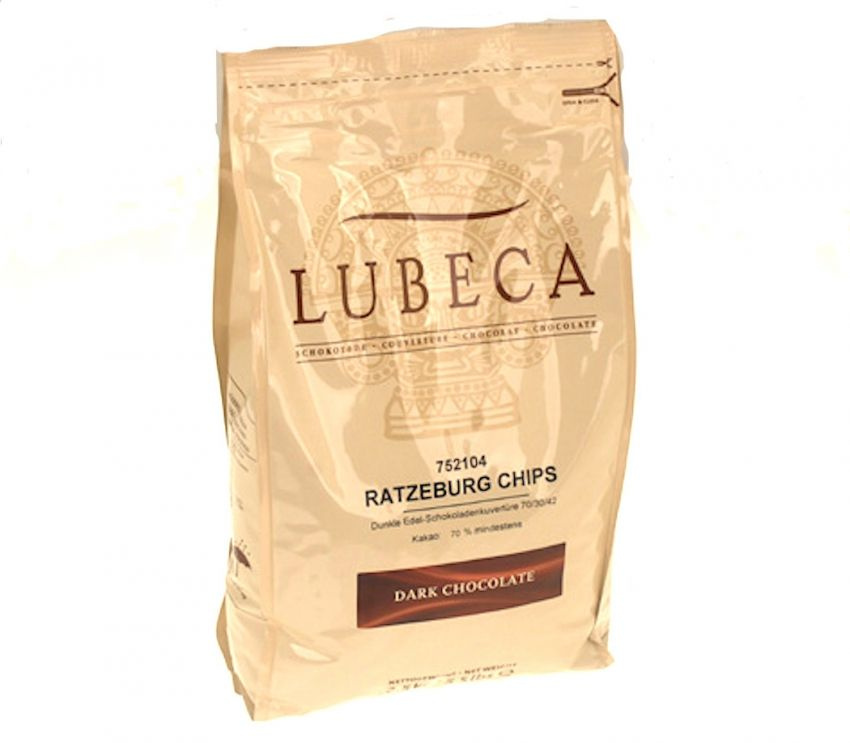 M�rk choklad 70% i pellets 2,5kg