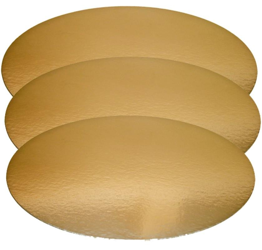 T�rtbricka guld silver 20cm 3st