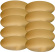 Tårtbrickor guld silver 20cm 10 st Tårtbricka guld silver 20cm 10 st