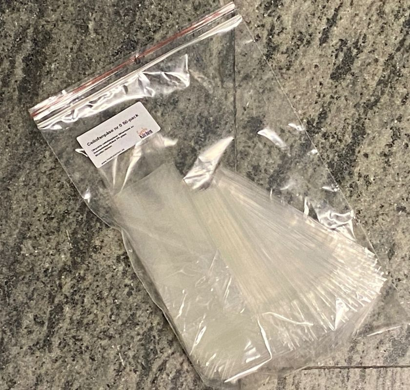 Cellofanp�sar nr 0 50 st