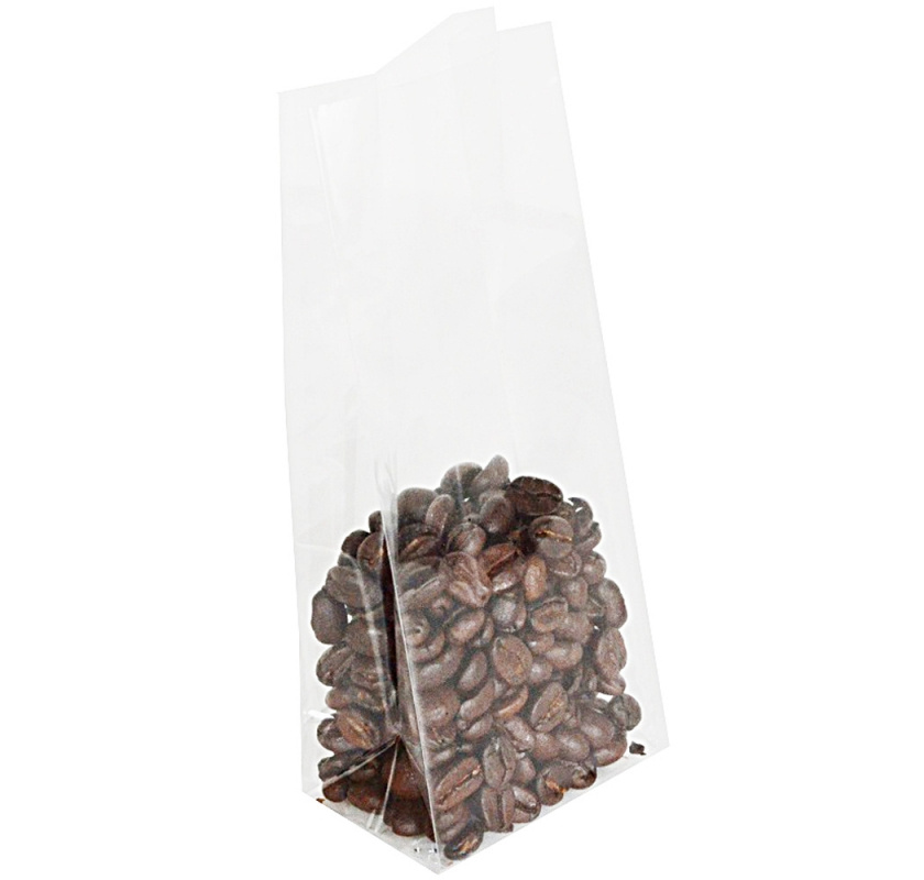 Cellofanp�se nr 0 en kanister i PP med kuvertbotten fylld med kaffeb�nor