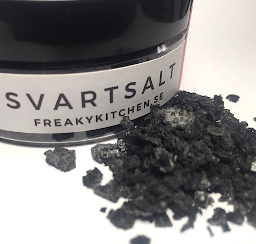 Svart salt fr�n Hawaii i burk