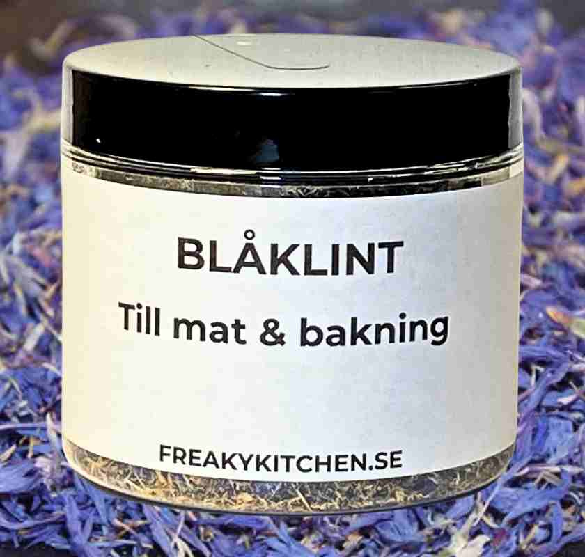 Bl�klint torkad i burk