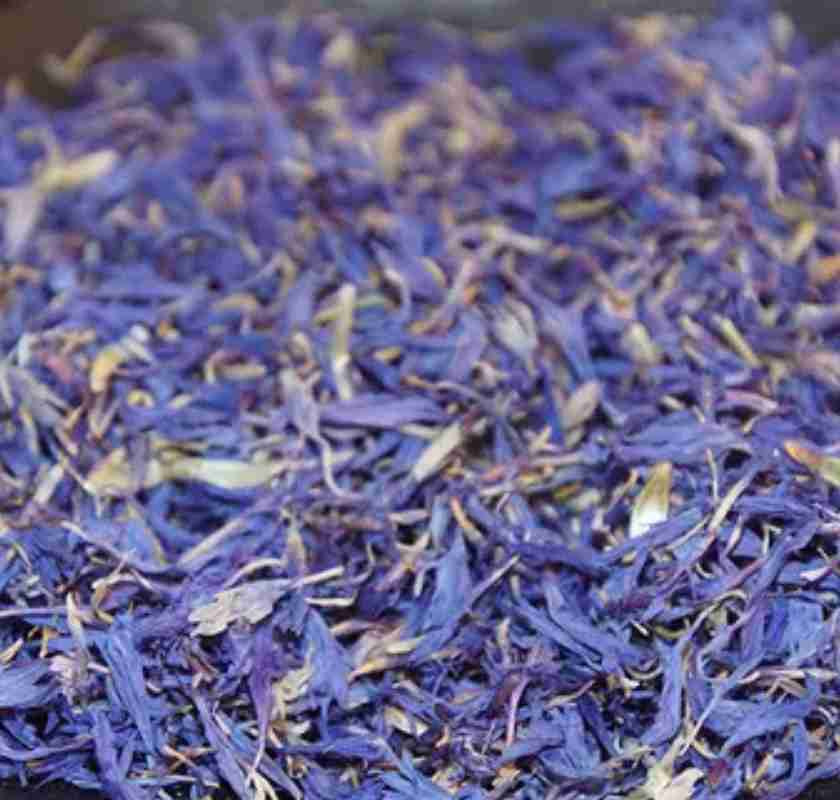 Bl�klint torkad i burk