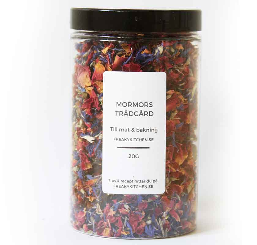 Mormors tr�dg�rd blomstr�ssel