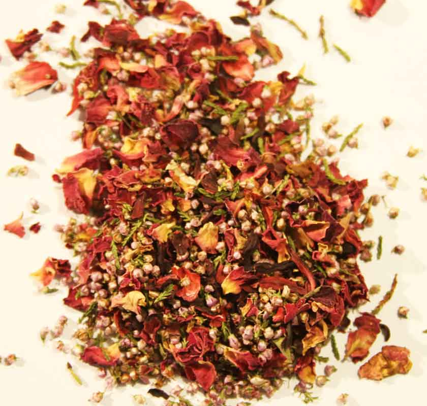 Rosa Dr�mmar blomstr�ssel