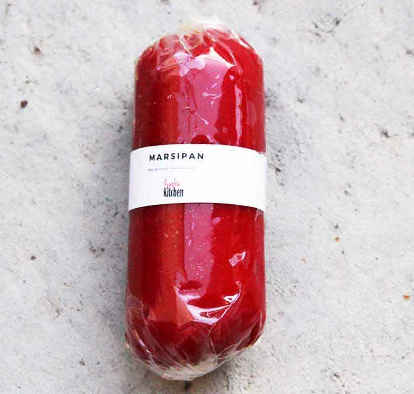 Marsipanpaket till jul