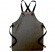 Barnförkläde i skinn brunt KIDS APRON BROWN KA160113
