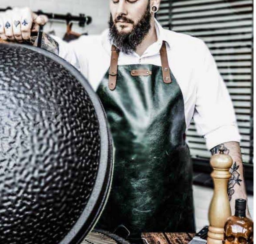 Skinnf�rkl�de gr�nt vaxat