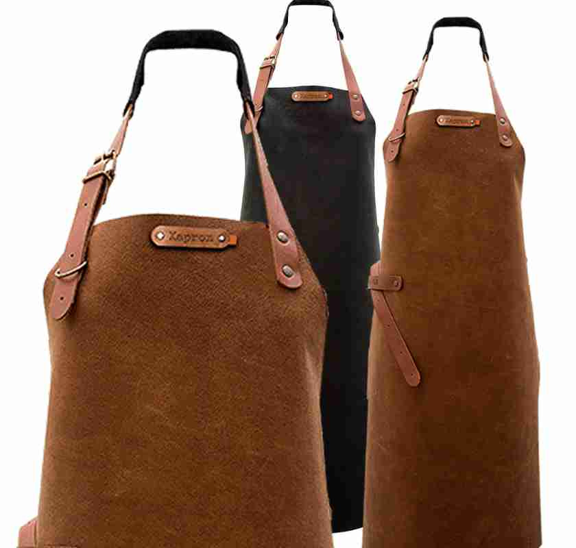 Skinnf�rkl�de handgjort rostbrunt och ett svart