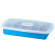 Isbricka i silikon med lock blå silicone ice tray blue jo!e