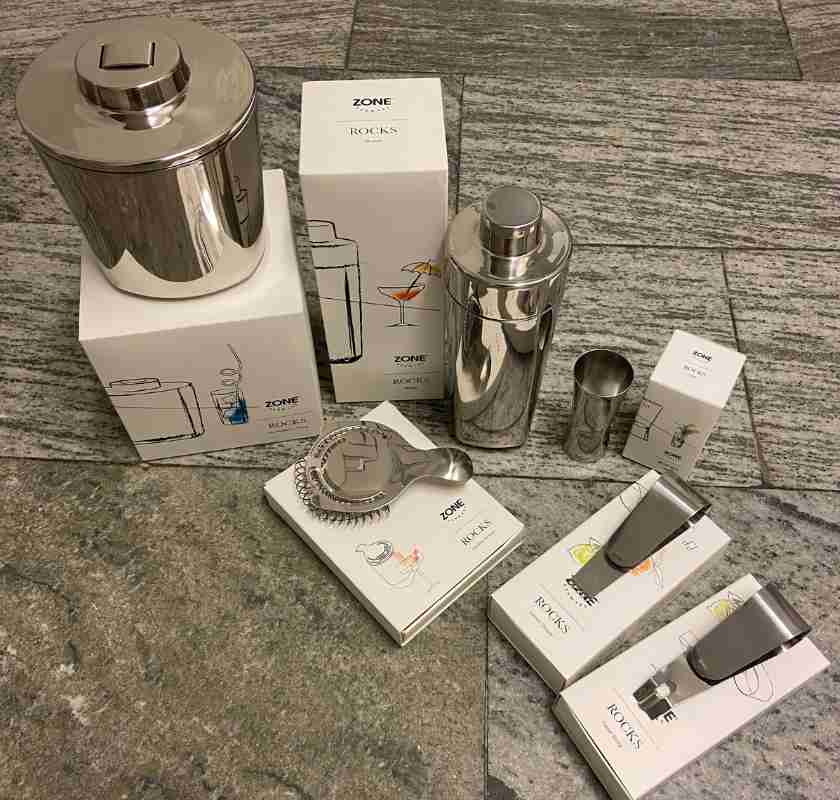 shaker, ishink, sil, jogger och zestsk�rare 