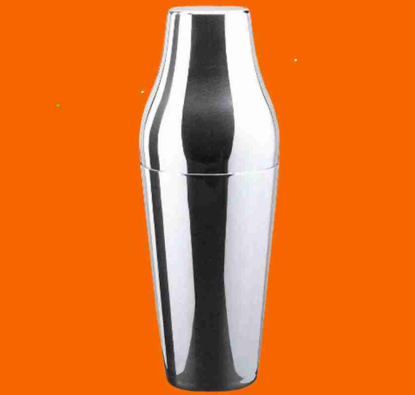 Parisian Shaker Rostfritt st�l Speakeasy mot orange