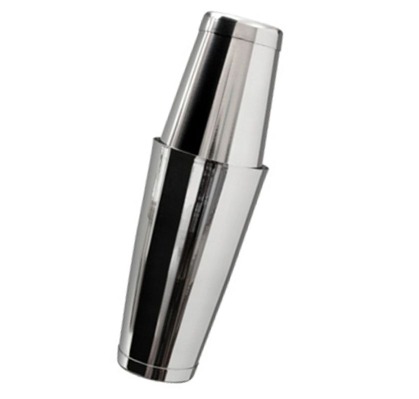 Delarna sammansatta till shaker