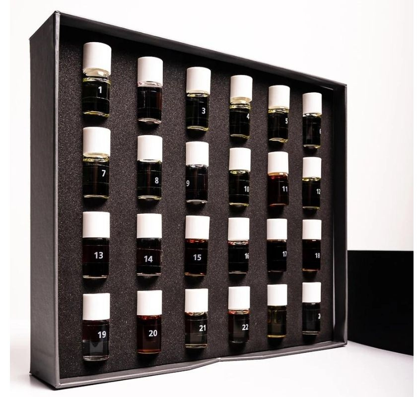 Arom- och doftl�da 24 aromer f�r r�tt och vitt vin