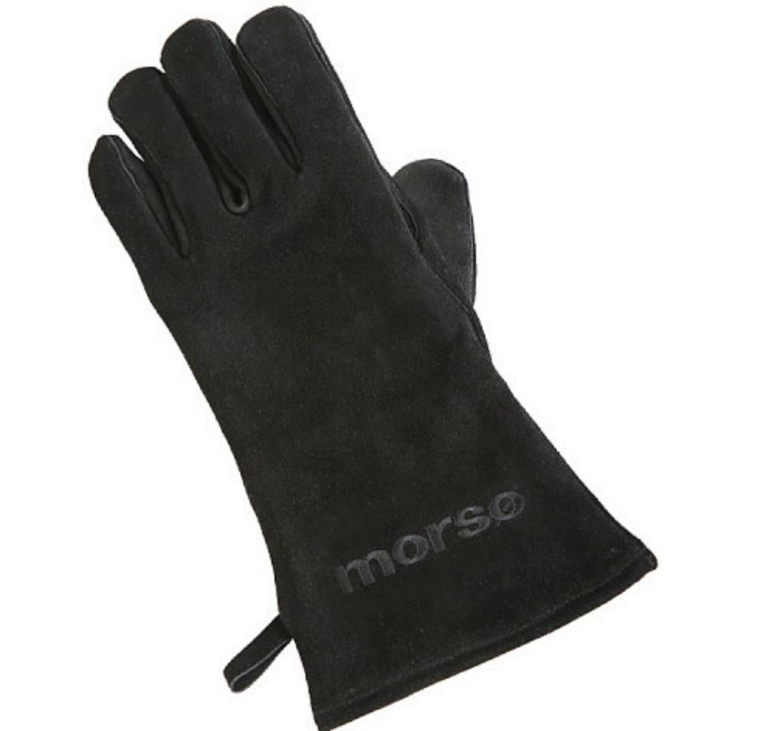 Grillvante i mocka Mors� v�nster