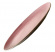 Stort ovalt stengodsfat rosa 45 cm