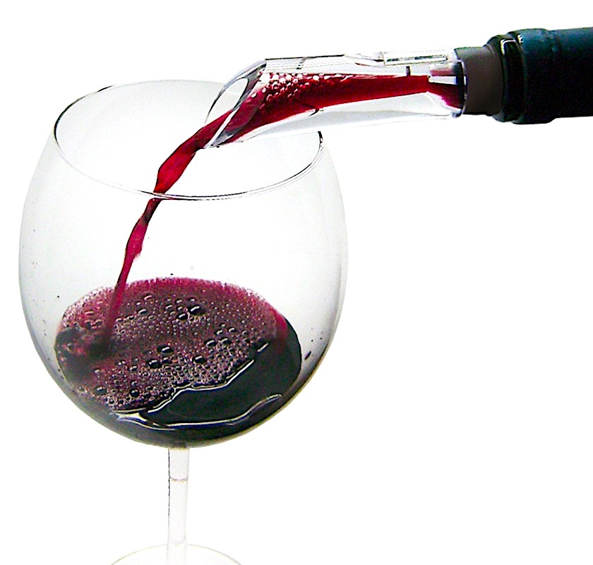 Vinluftare f�r flaskan