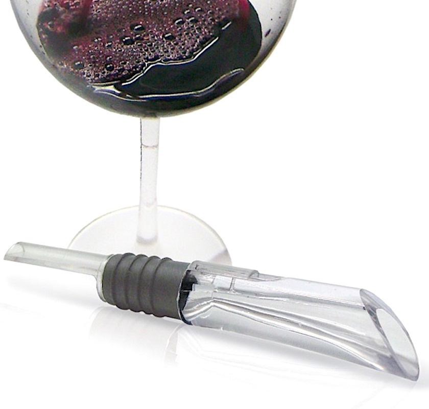 Vinluftare f�r flaskan