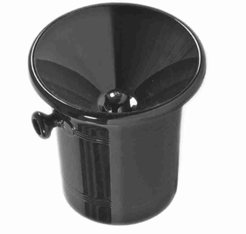 Spittoon classic, svart spottkopp f�r vinprovning