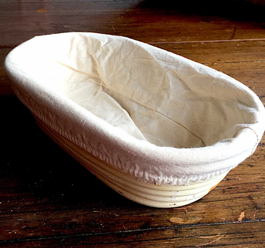 J�skorg i rotting med bomulls�verdrag i tyg