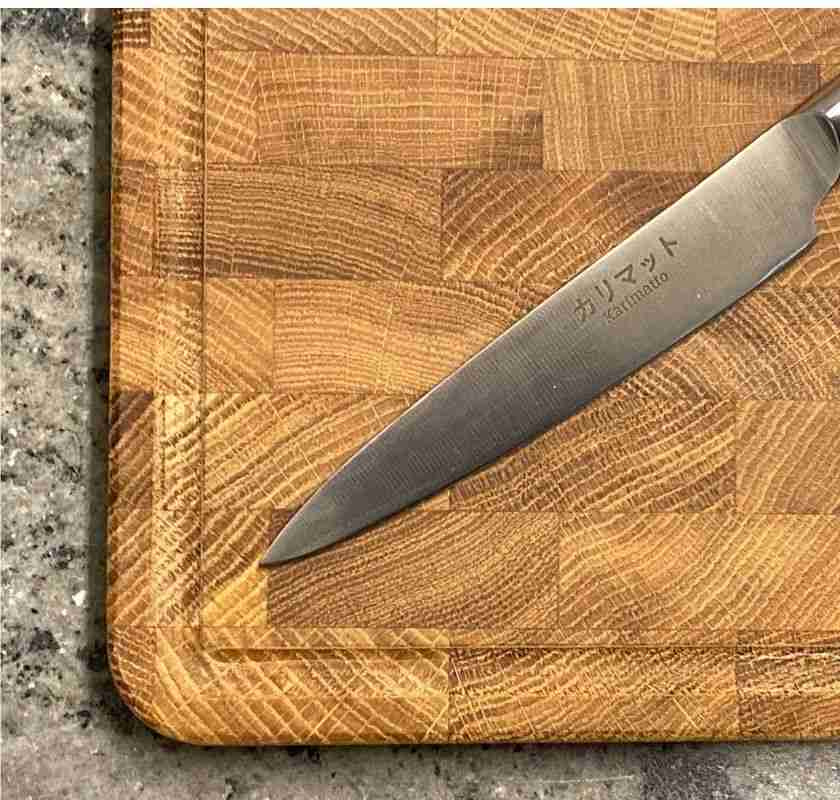 Sk�rbr�da i nordisk ek med r�nna 30 cm Culimat