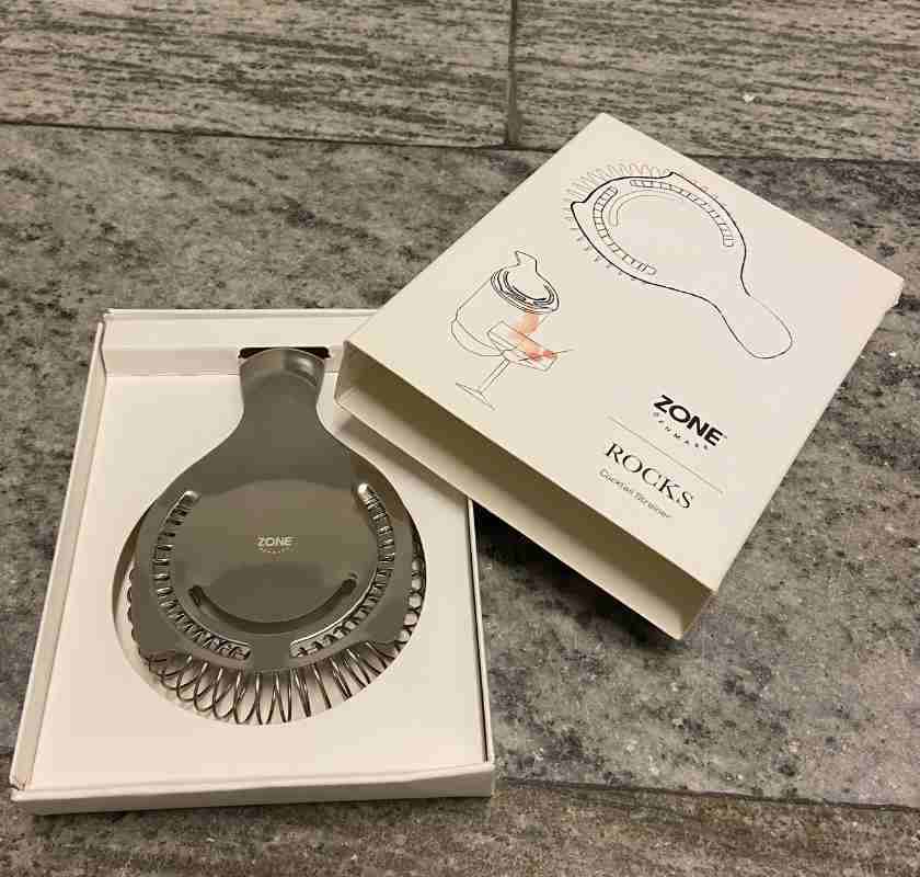 Drink- och cocktailsil med f�rpackning fr�n Rocks Zone Denmark