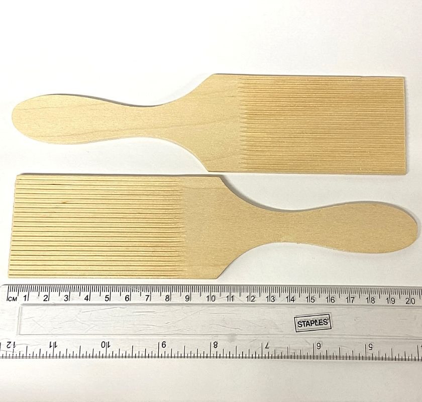 Sm�rspadar r�fflade i tr� 1 par