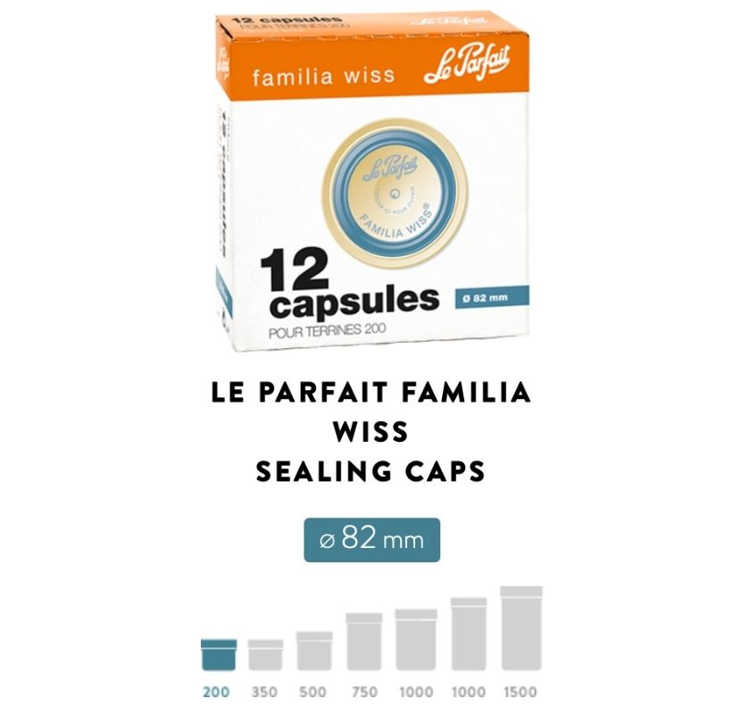 Innerlock 82 mm till Le Parfait glasburk 12st