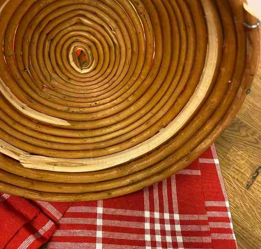 J�skorg rund 22cm i pil