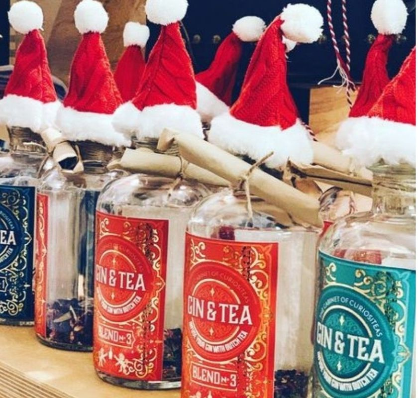 Ge bort Gin-infuser no 3 I julklapp med en liten luva