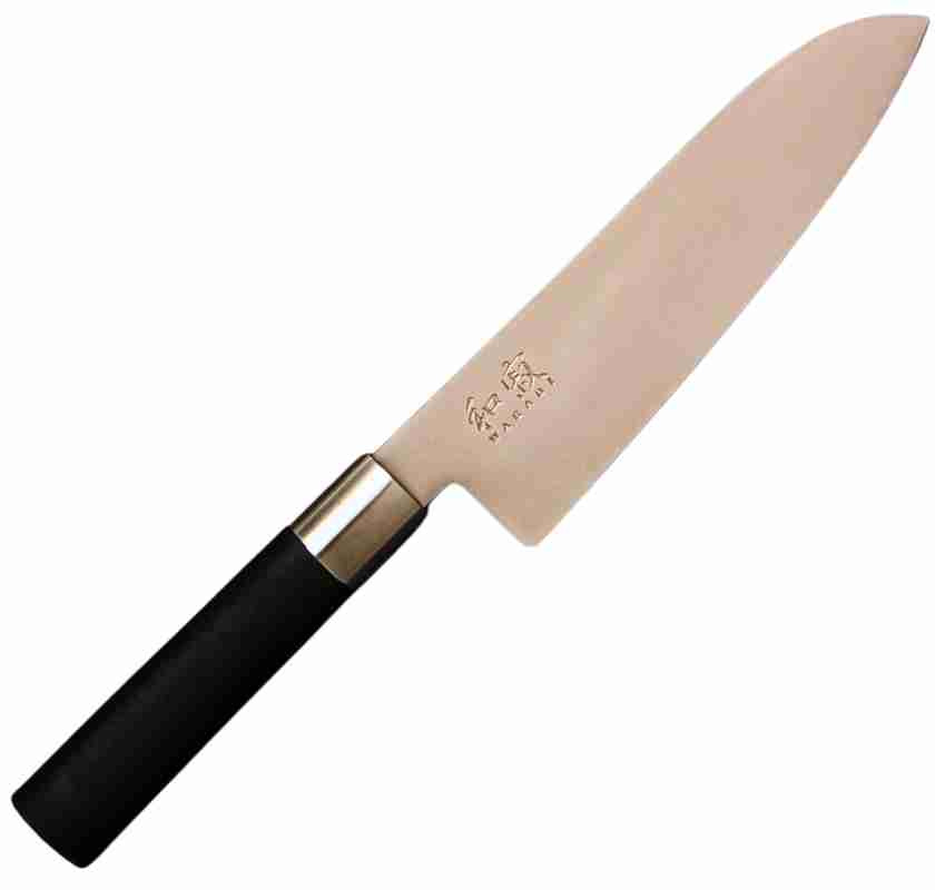 Santokukniv KAI Wasabi black 16,5 cm frilagd