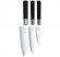 Knivset wasabi black 67S-310 67S-310 med 6710P + 6715U & Santoku 6716S