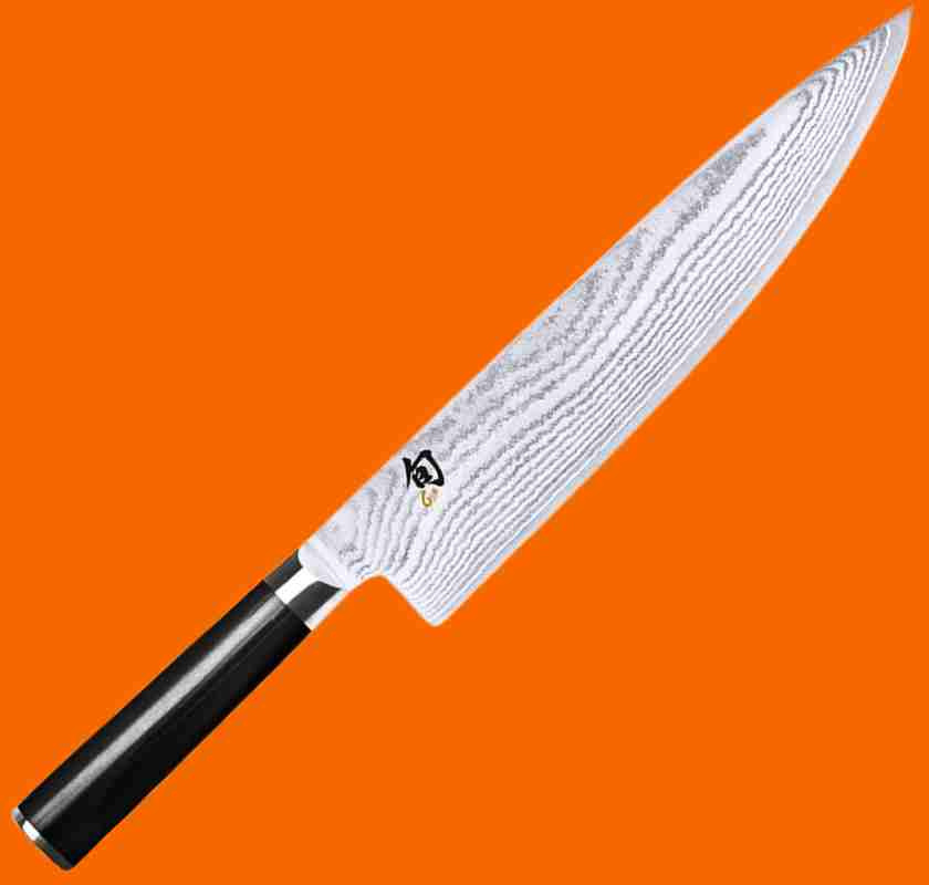 Kockkniv KAI Shun Classic 25,5 cm mot orange